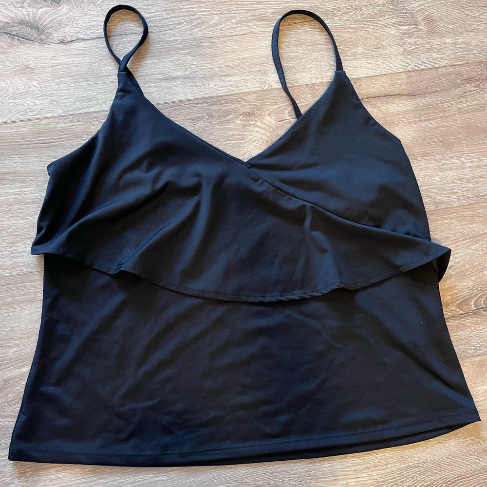 Cotton On Black Layered Camisole Top